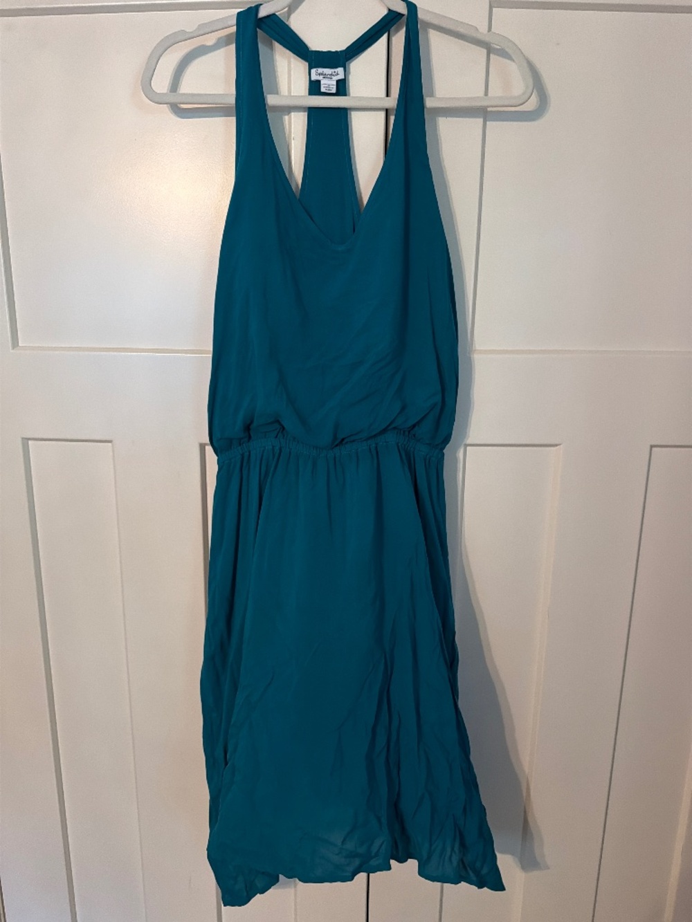 Green/ blue dress